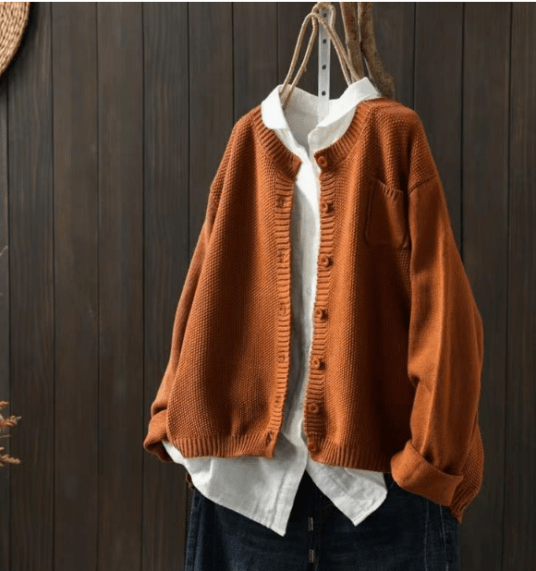 Drune | Cardigan mit klassischem Knopfdesign
