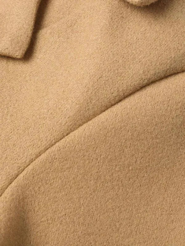 Drune | Lässiger Gürtelter Damen Wickelmantel
