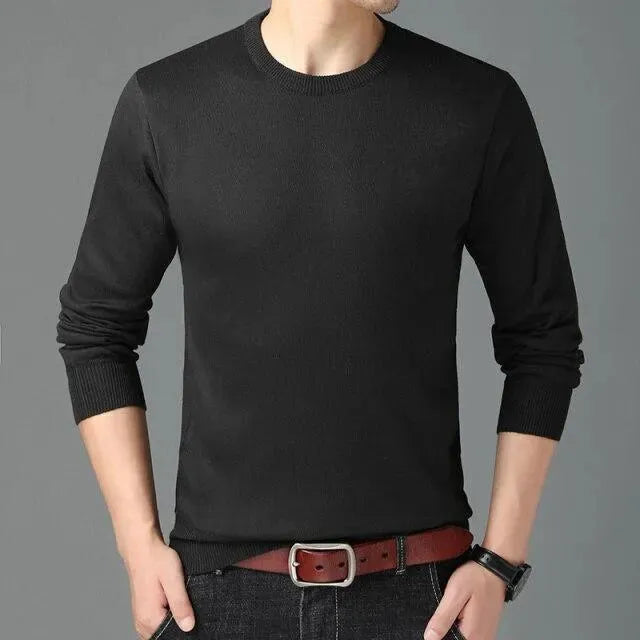 Drune | Rundhals Herrenpullover