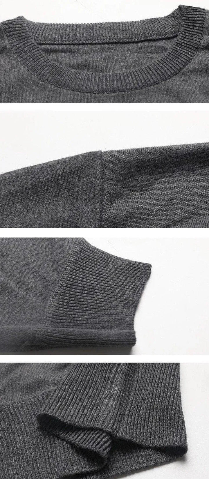 Drune | Rundhals Herrenpullover