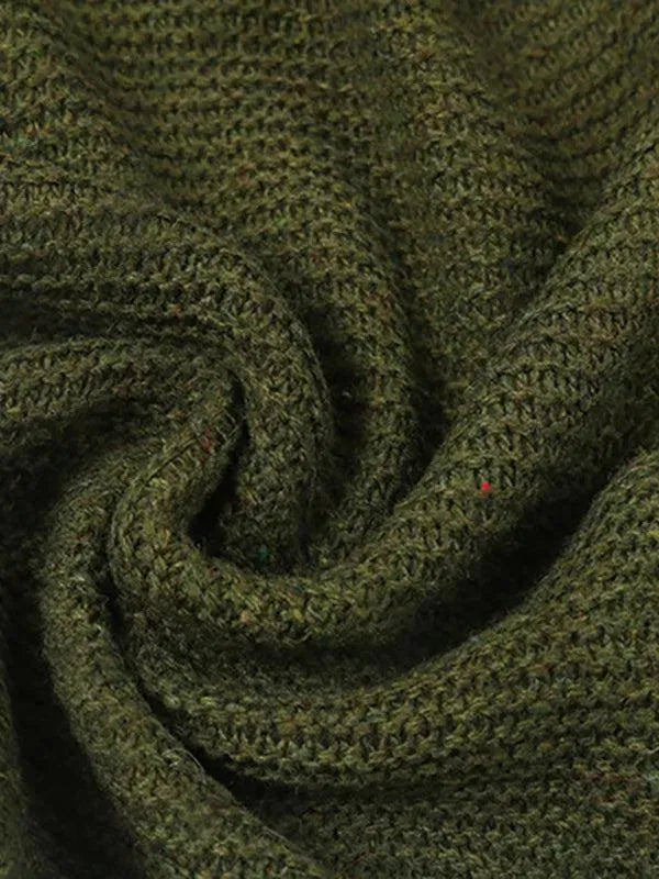 Drune | Kapuzen Langer Strickjacke Pullover