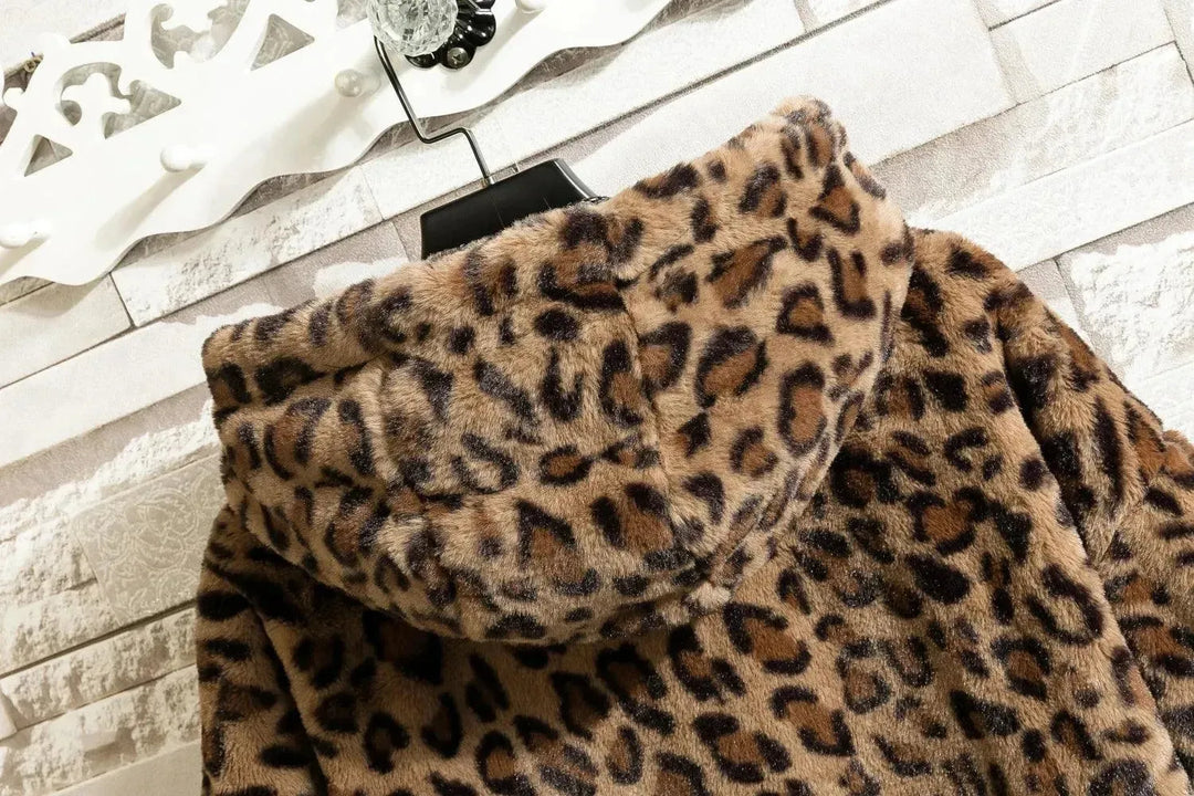 Drune | Freizeit Bedruckte Kapuzen Herren Fleecejacke