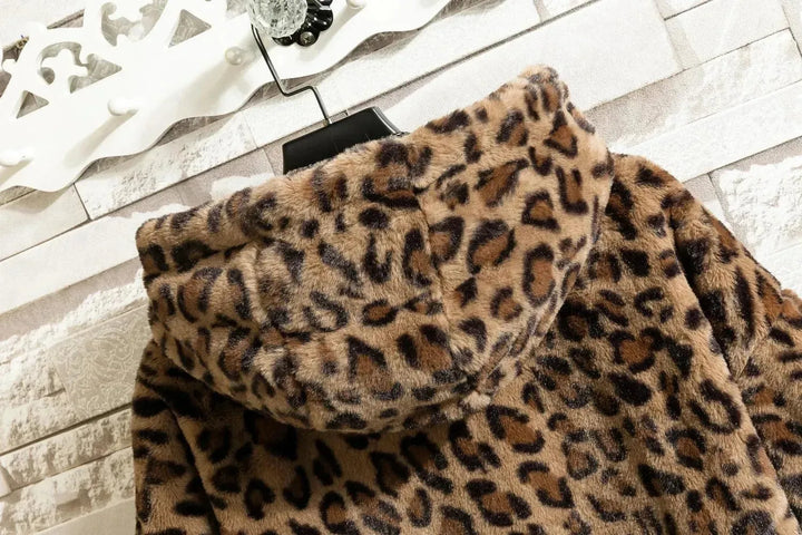 Drune | Freizeit Bedruckte Kapuzen Herren Fleecejacke