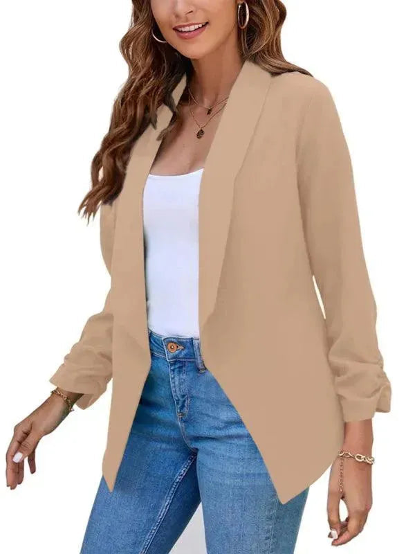 Drune | Freizeit Slim Fit V-Ausschnitt Damen Blazer