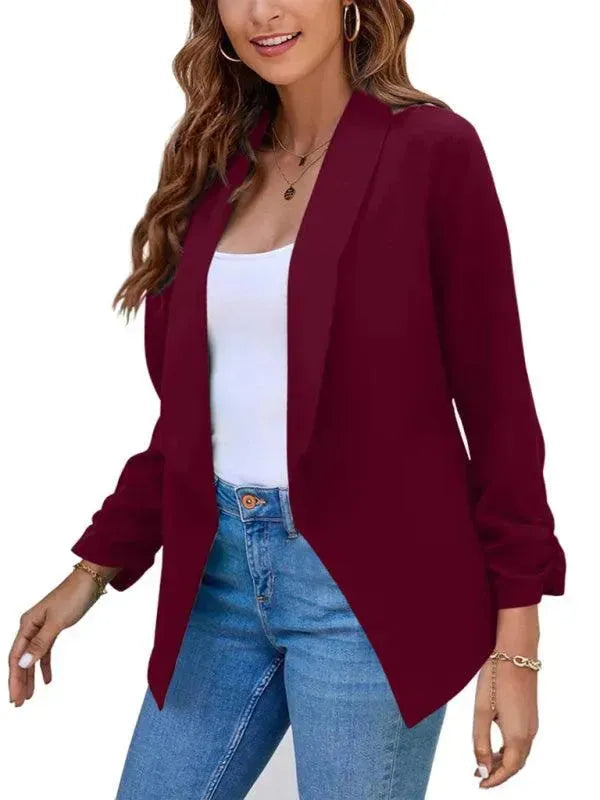 Drune | Freizeit Slim Fit V-Ausschnitt Damen Blazer