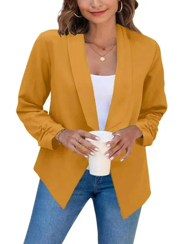 Drune | Freizeit Slim Fit V-Ausschnitt Damen Blazer