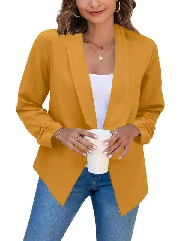 Drune | Freizeit Slim Fit V-Ausschnitt Damen Blazer