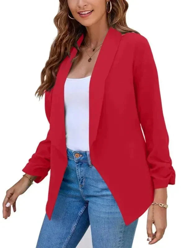 Drune | Freizeit Slim Fit V-Ausschnitt Damen Blazer
