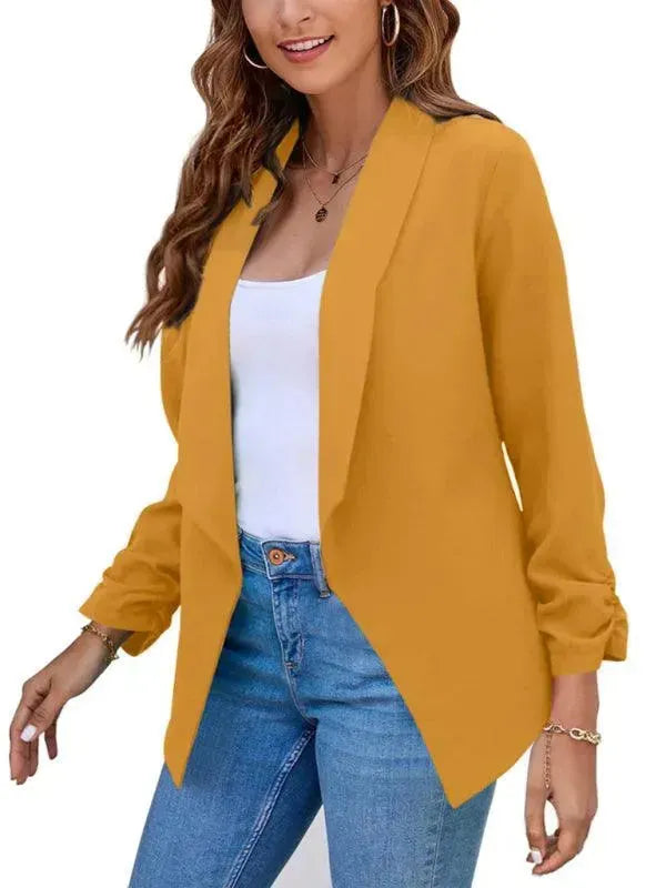 Drune | Freizeit Slim Fit V-Ausschnitt Damen Blazer
