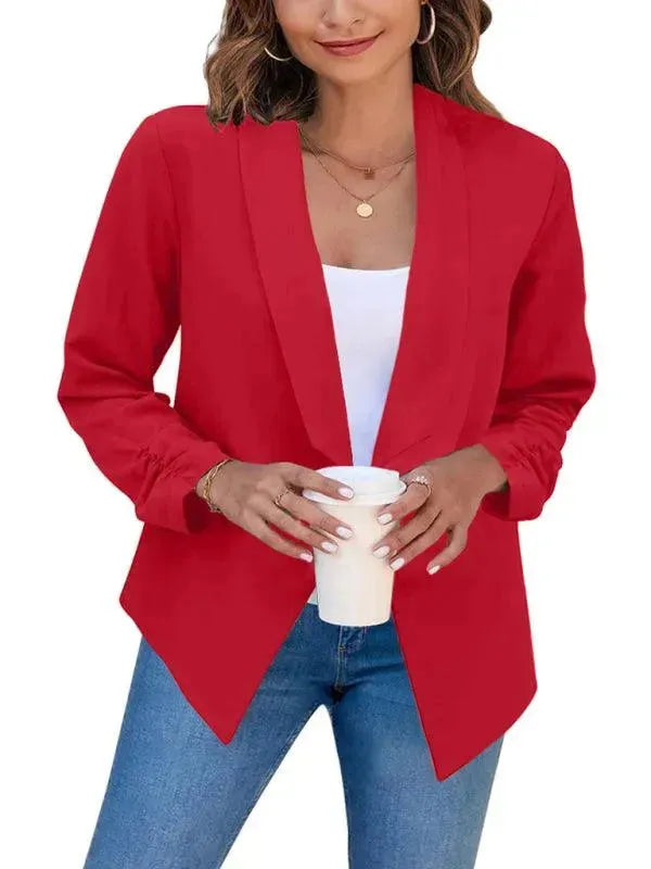 Drune | Freizeit Slim Fit V-Ausschnitt Damen Blazer