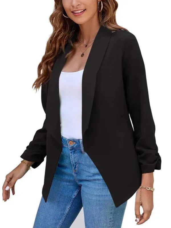 Drune | Freizeit Slim Fit V-Ausschnitt Damen Blazer