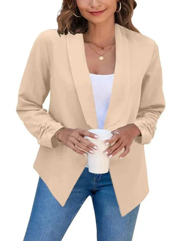 Drune | Freizeit Slim Fit V-Ausschnitt Damen Blazer