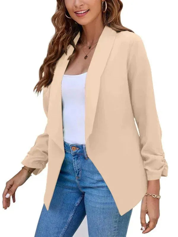 Drune | Freizeit Slim Fit V-Ausschnitt Damen Blazer