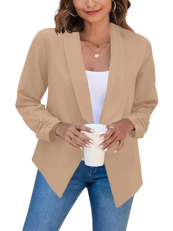 Drune | Freizeit Slim Fit V-Ausschnitt Damen Blazer