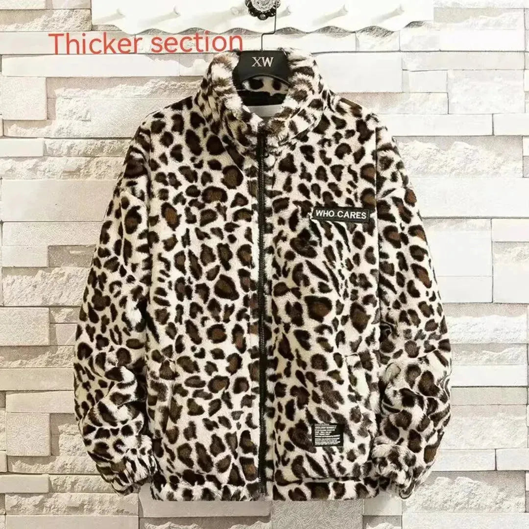 Drune | Lässige Schildkröte Bedruckte Herren Fleecejacke