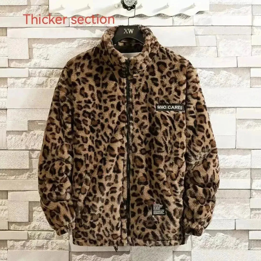 Drune | Lässige Schildkröte Bedruckte Herren Fleecejacke