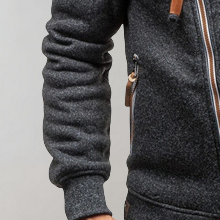 Drune | Lässiger Reißverschluss-Hoodie