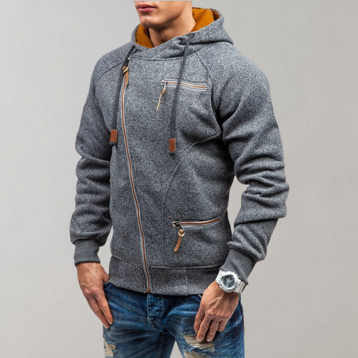 Drune | Lässiger Reißverschluss-Hoodie