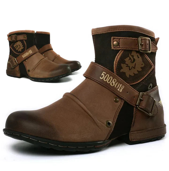 Drune | Herrenstiefel Mit Robuster Sohle