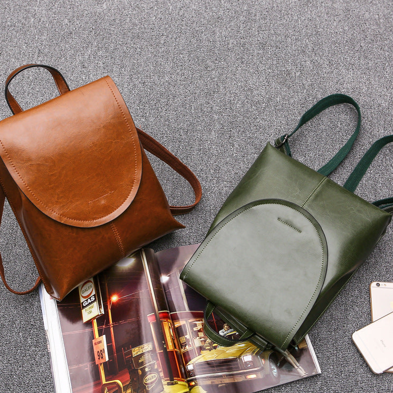 Drune | Leder Mini Rucksack Für Frauen Luxuriös Und Vielseitig
