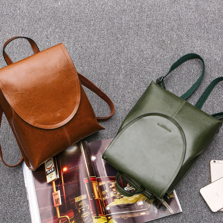 Drune | Leder Mini Rucksack Für Frauen Luxuriös Und Vielseitig