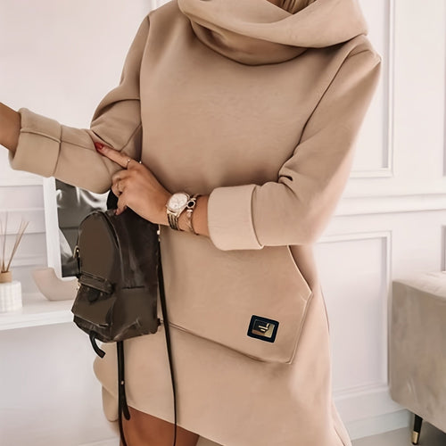 Drune | Kapuzen Sweatkleid