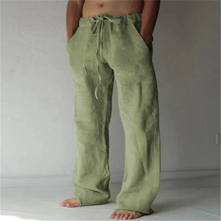 Drune | Lockere Leinenhose Für Herren