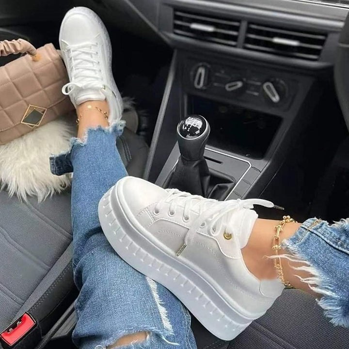 PlateauBoots Mit Schnürung Drune