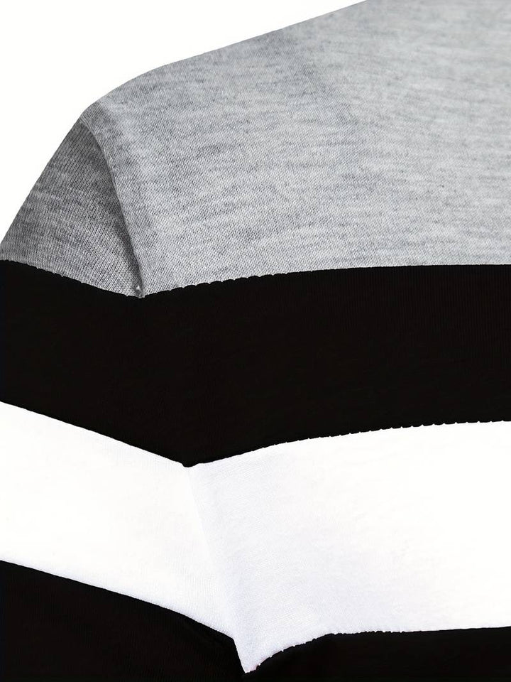 Drune – langärmliges poloshirt mit reißverschluss