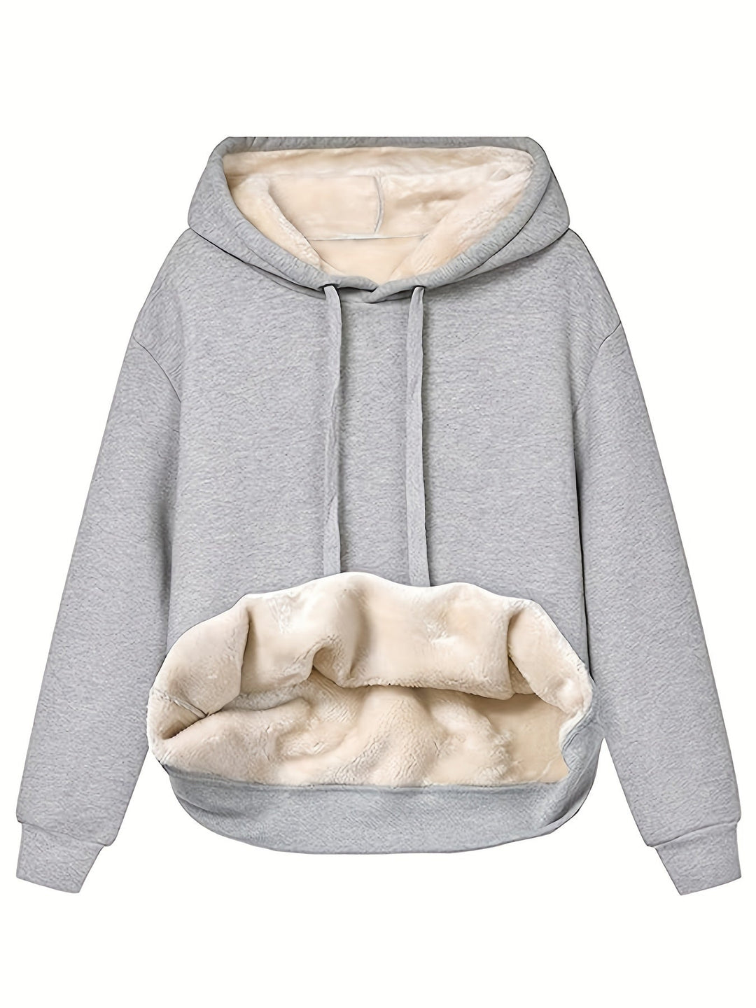 Drune | Fleece Pullover Hoodie mit Kapuze für Damen - Perfekt für Outdoor-Aktivitäten