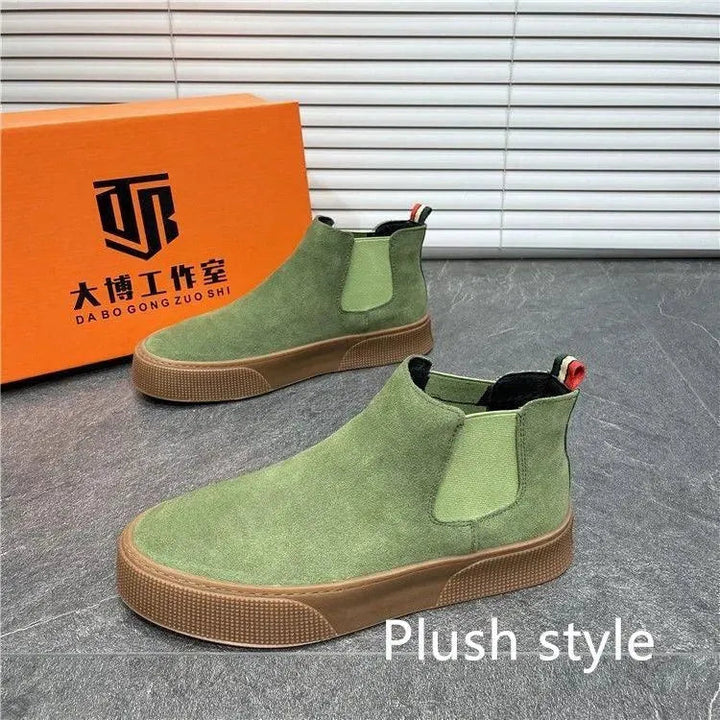 Drune | Chelsea Boots Herren aus Samt – Eleganter und lässiger Stil