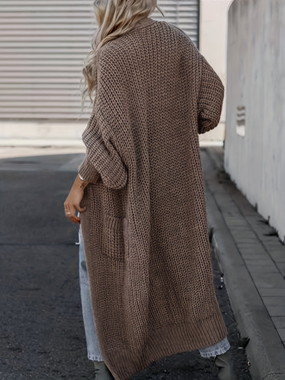 Drune Strickcardigan Aus Wolle Mit Taschen Für Damen | Perfekt Für Den Alltag