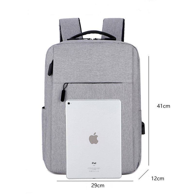 Drune | Geschäftlicher Laptop Rucksack Mit Usb Ladeanschluss Und Wasserdicht