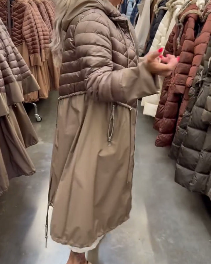Drune | Gesteppte Jacke mit Kapuze
