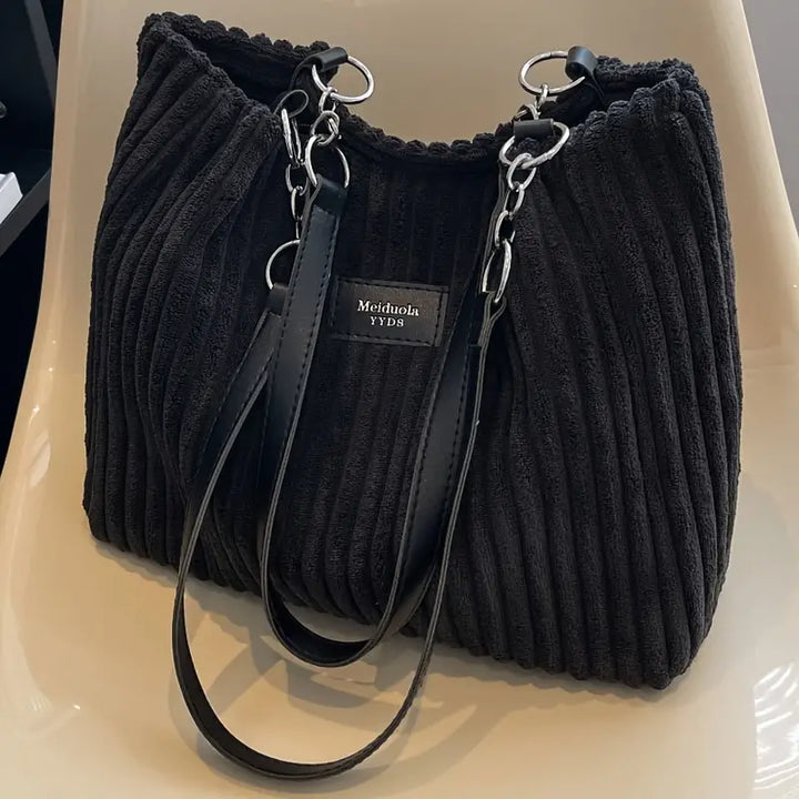Drune | Samtcord Baumwolltasche