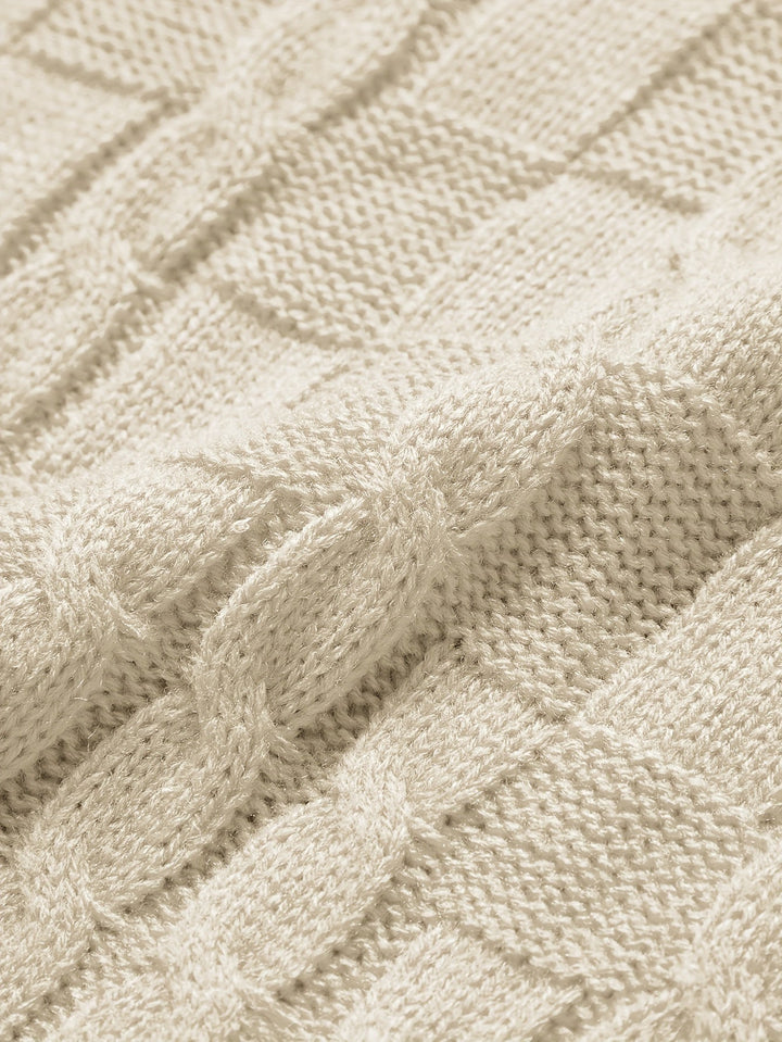 Drune | Lässiger Kabel-Pullover für Männer