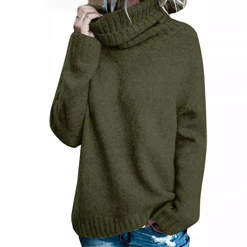 Drune | Oversized Rollkragenpullover - Lässiger Strickpullover für Alltag & Freizeit