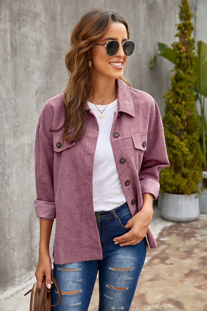 Drune | Cordura Langarm Button-Up Shirt Jacke