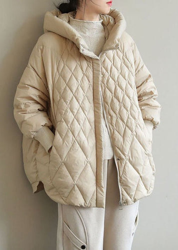 Drune | Halblanger Wintermantel Mit Kapuze Für Damen
