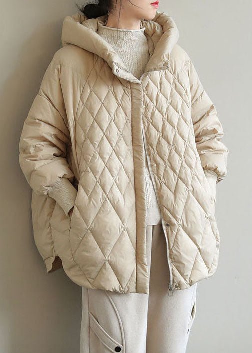 Drune | Kapuzen Reißverschlussjacke für Frauen Spezielle Winter