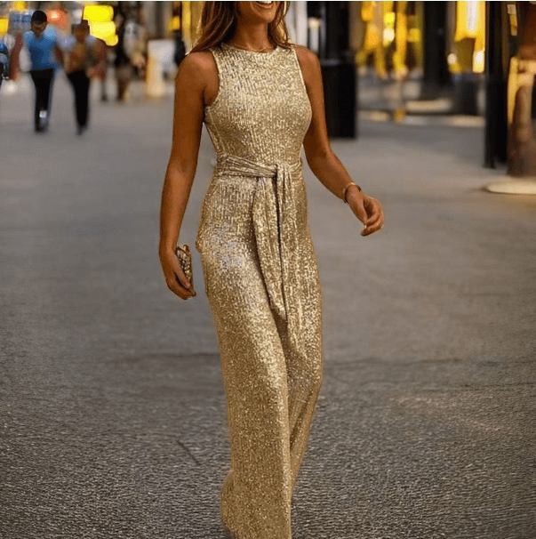 Drune | Jumpsuit mit Einem Schulterträger und Verstellbarem Bund