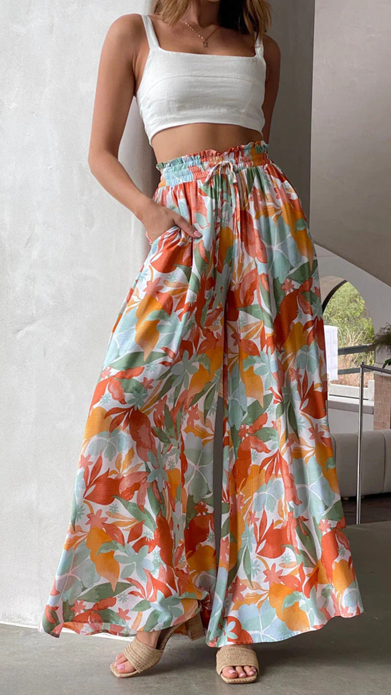 Drune | Sommerverliebte Palazzo Hose