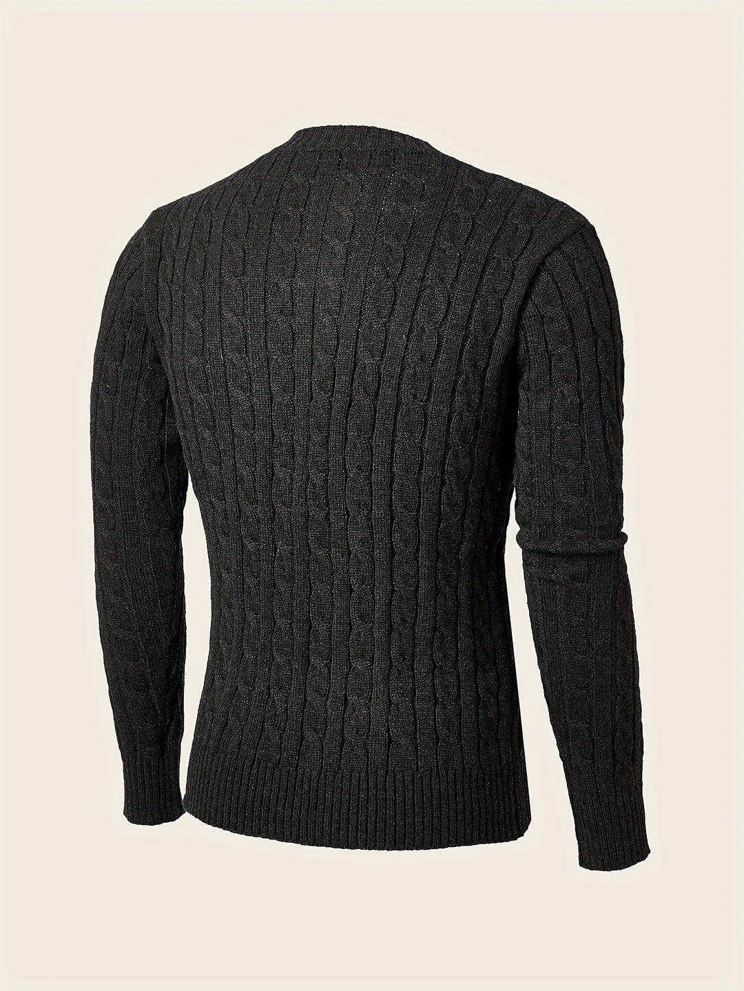 Drune | Lässiger Herren-Pullover mit Knöpfen