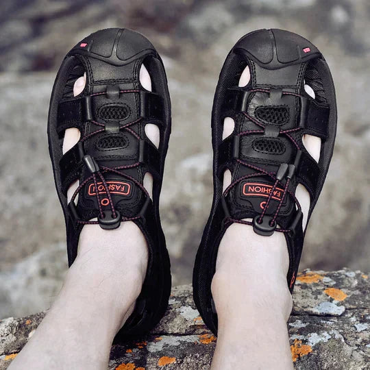 Drune | Orthopädische Sandalen für Herren mit Komfortsohle