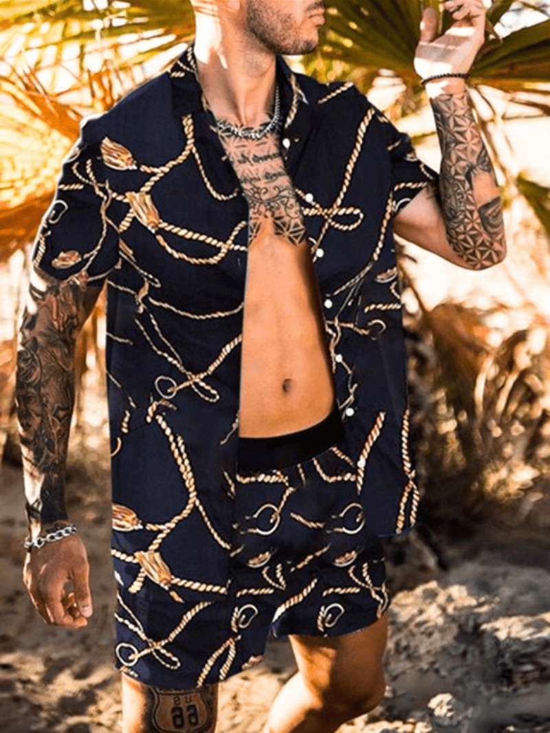 Drune | Herrenbekleidung Trendy Sommeroutfit Stilvoll & Luftig