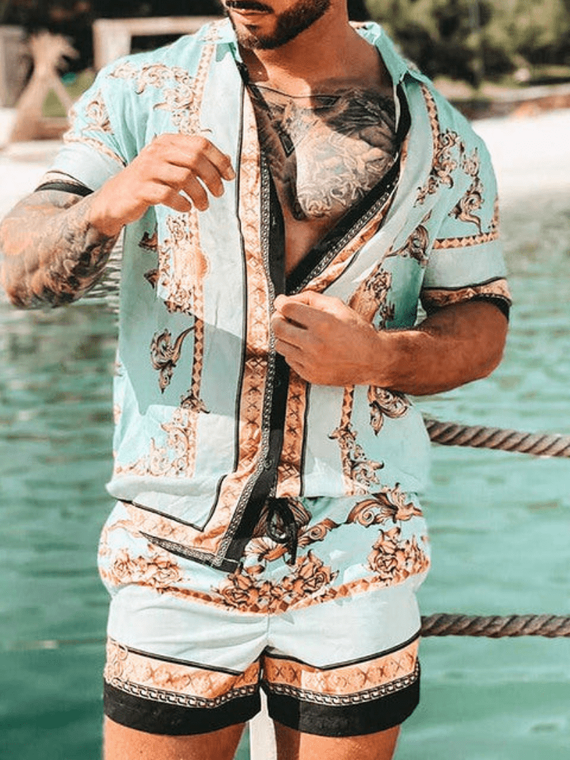 Drune | Herrenbekleidung Trendy Sommeroutfit Stilvoll & Luftig