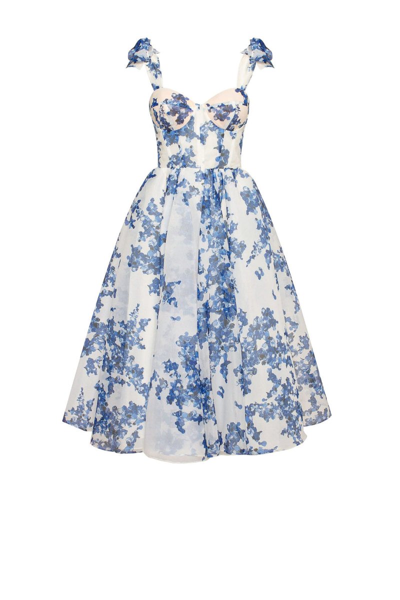 Drune | Verzaubernd Blaues Kleid