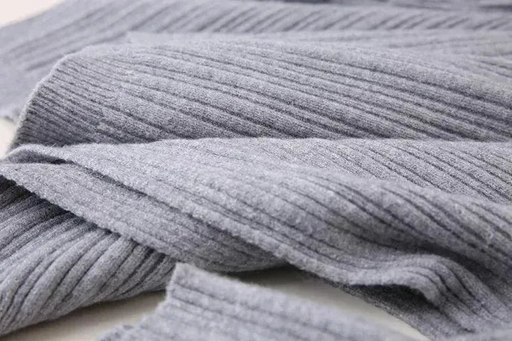 Drune | Frauen Casual Senfgelb Zweiteiliges Pullover Satz