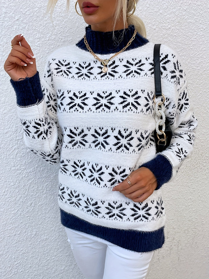 Drune | Weihnachtsmuster Pullover