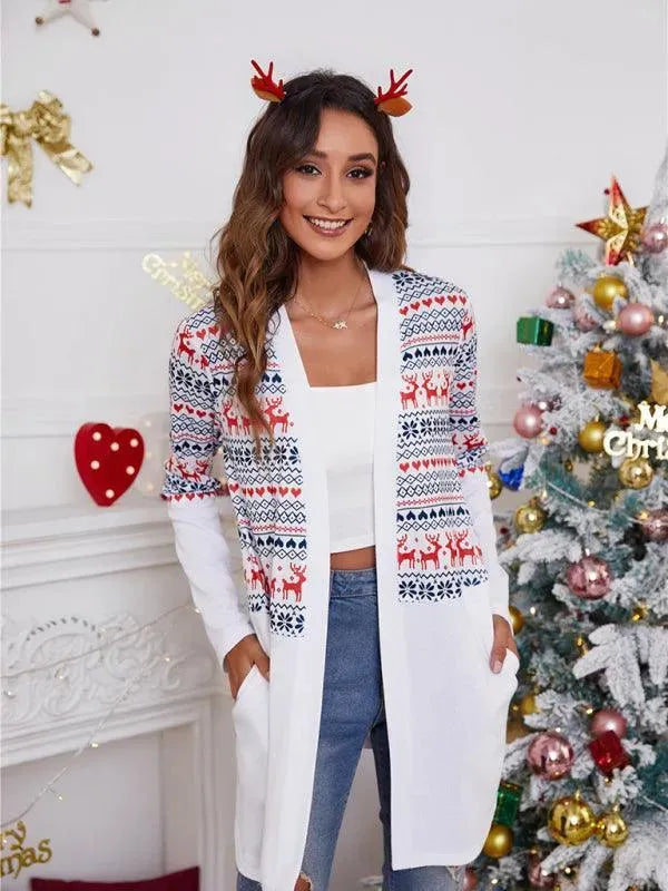 Drune | Lässig Frauen Strickjacke Pullover